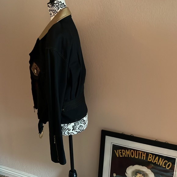 Vintage 90s Cache Jacket with full frontal zipper - Picture 5 of 13